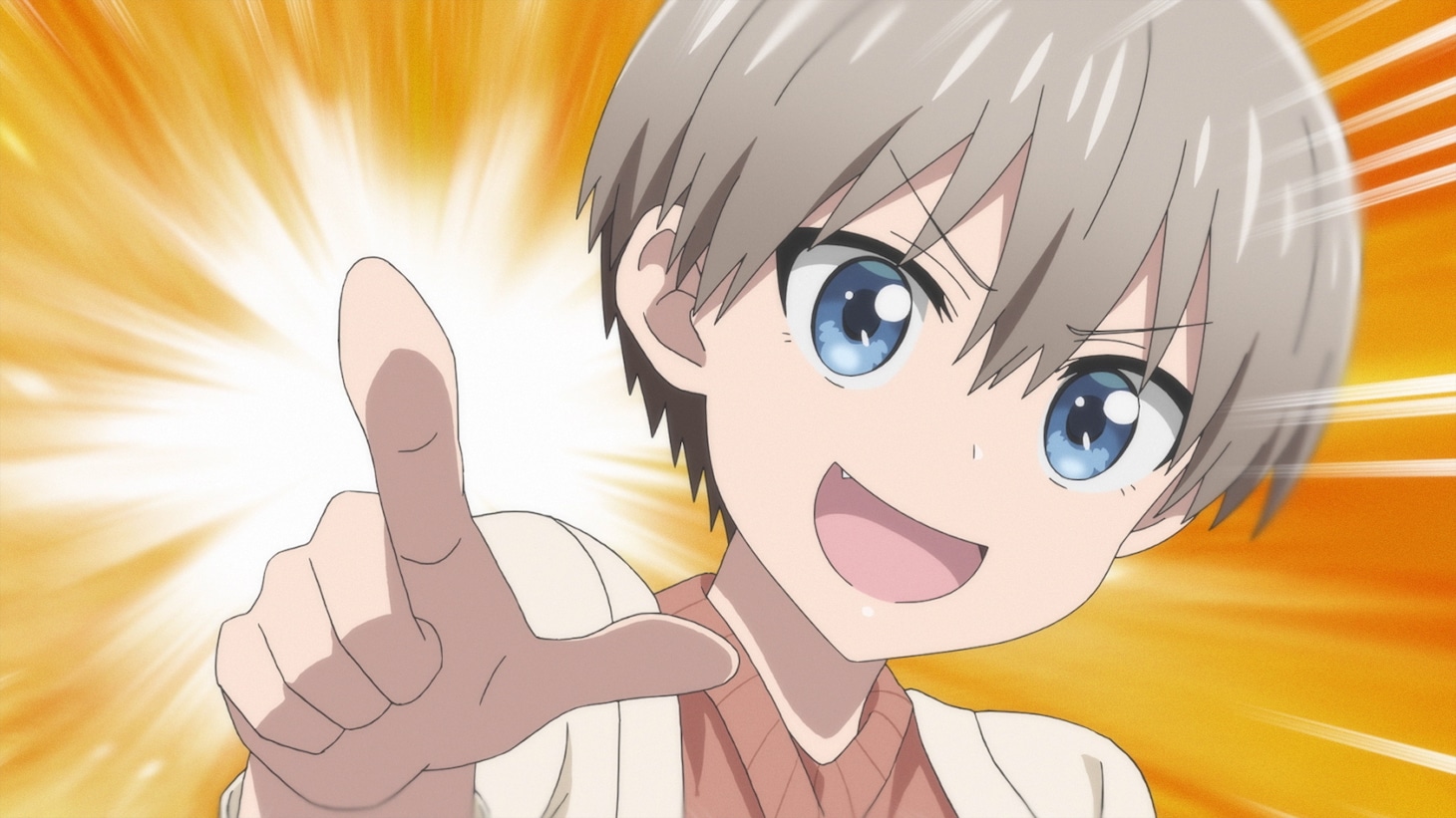 TVアニメ「宇崎ちゃんは遊びたい！ω」PV第1弾より。