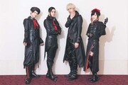 LOS†EDEN。左から矢野奨吾、島崎信長、江口拓也、永塚拓馬。