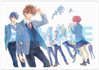 入場者特典第1弾のビジュアルボードのサンプル画像。