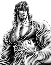 「蒼天の拳」「蒼天の拳 リジェネシス」の霞拳志郎。※画像はイメージにつき実際の付録イラストとは異なる。(c)原哲夫・武論尊/コアミックス 2001