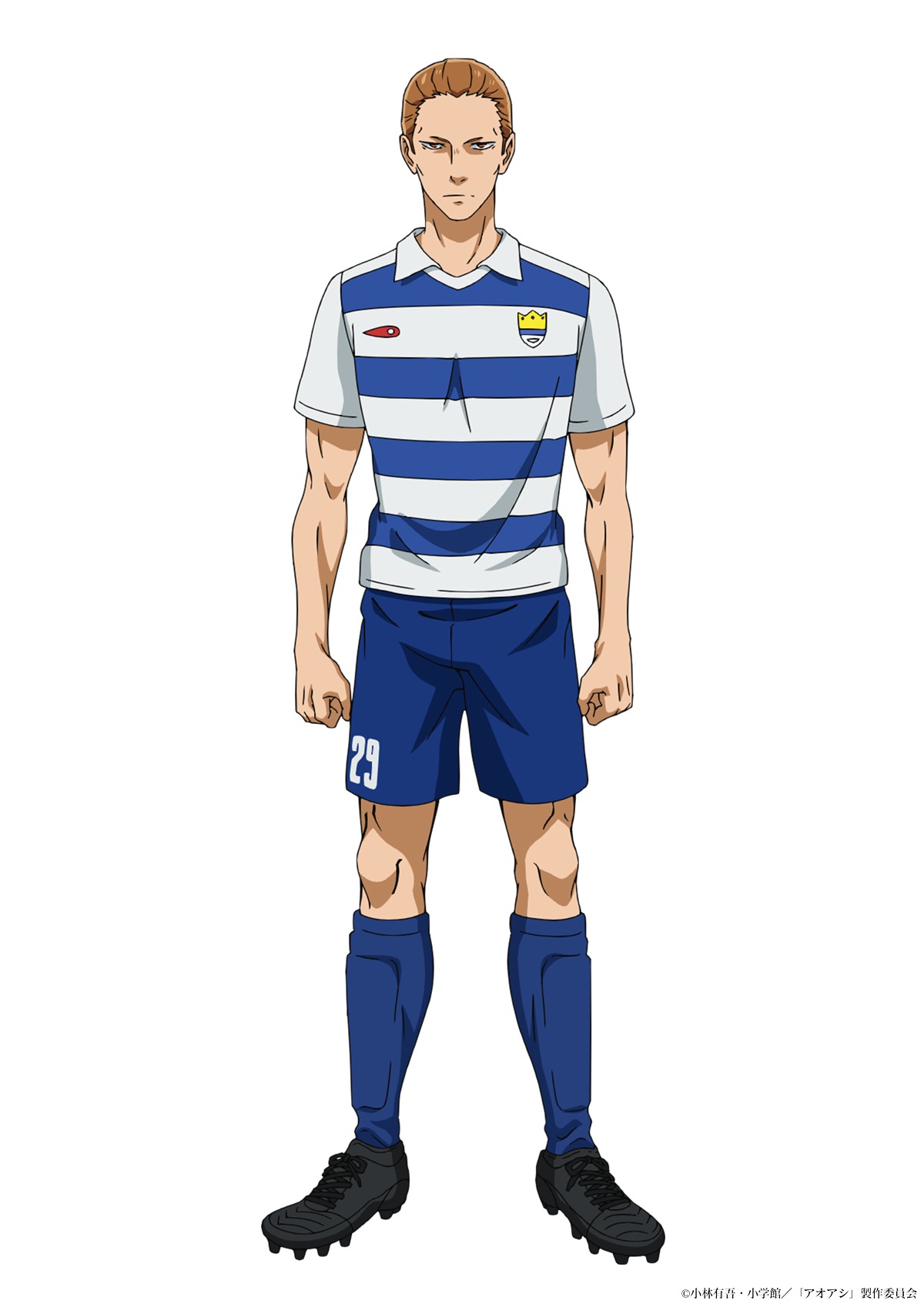 金田晃教（CV：江口拓也）(c)小林有吾・小学館／「アオアシ」製作委員会