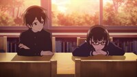 TVアニメ「継母の連れ子が元カノだった」本PV第2弾より。