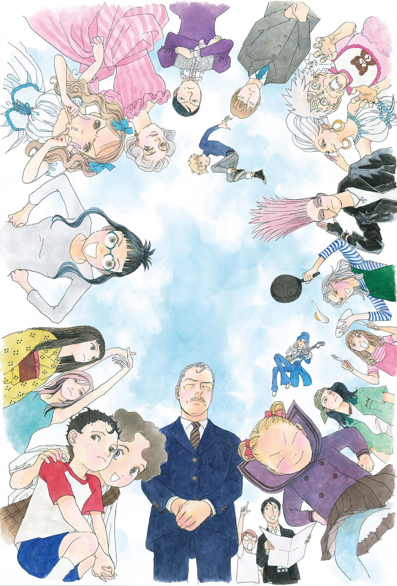 展覧会のための描き下ろし。 (c)山下和美