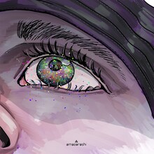 魚豊描き下ろしによる「カシオピア係留所」のジャケット。