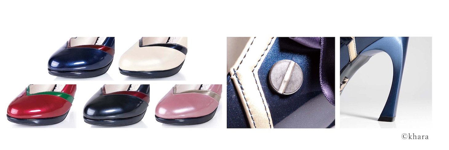 「EVANGELION ICONIQUE SHOES OBJET PUMPS - エヴァンゲリオン アイコニック シューズオブジェ パンプス -」