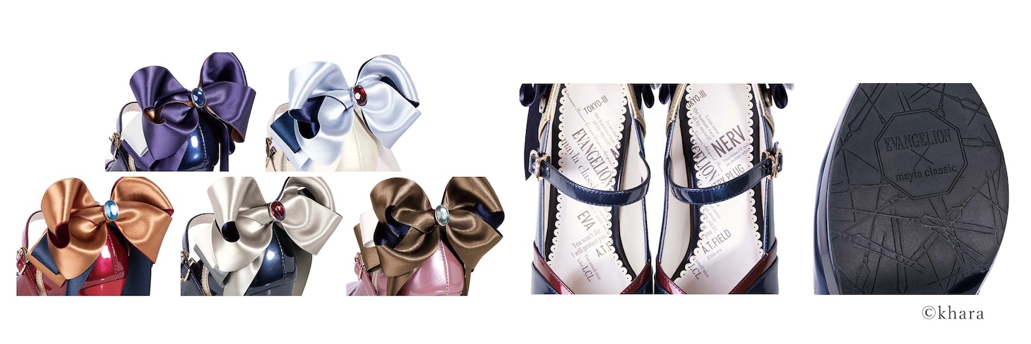 「EVANGELION ICONIQUE SHOES OBJET PUMPS - エヴァンゲリオン アイコニック シューズオブジェ パンプス -」