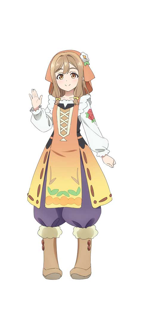 ハナマル（CV：高槻かなこ）。ヨハネの幼馴染。美味しいものが大好きで、屋台で手作りのお菓子などを売って暮らしている。