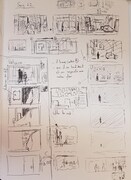 アニメ映画「神々の山嶺」絵コンテ