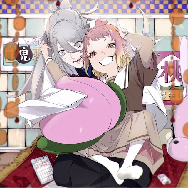 「おにももがたり」キービジュアル