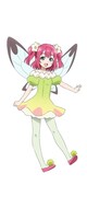 ルビィ（CV：降幡愛）。妖精族の末裔。引っ込み思案な性格で、普段は人に見つからないように暮らしている。
