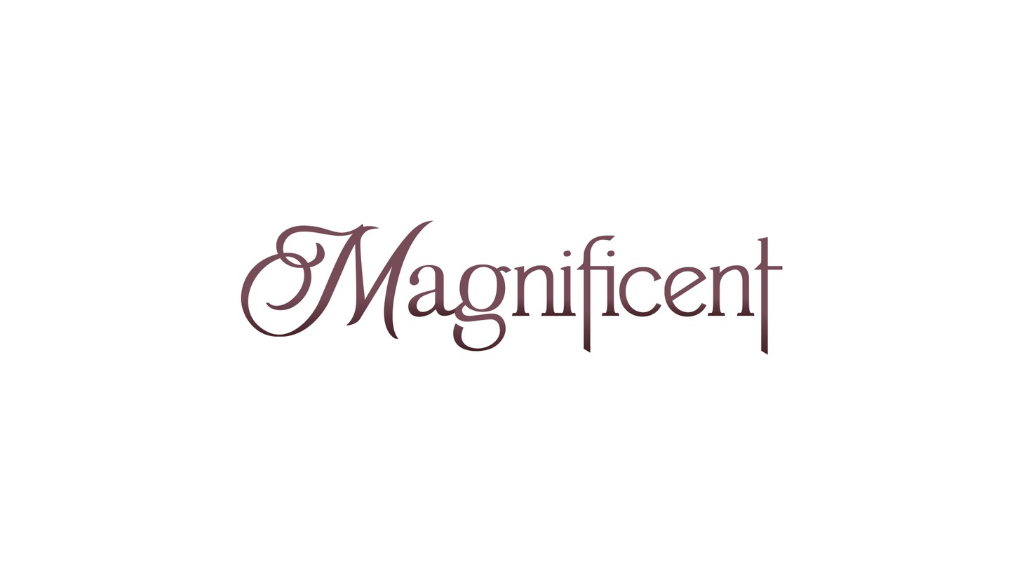 Magnificent（マグニフィセント）のロゴ。
