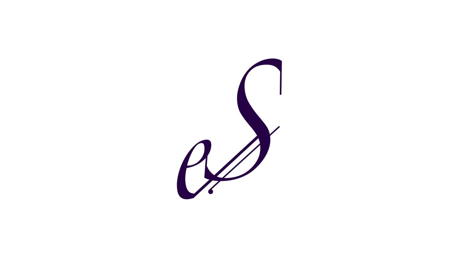 eS（エス）のロゴ。
