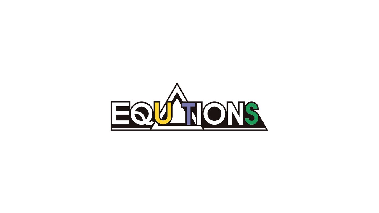 EQUATIONS（イクエイジョンズ）のロゴ。