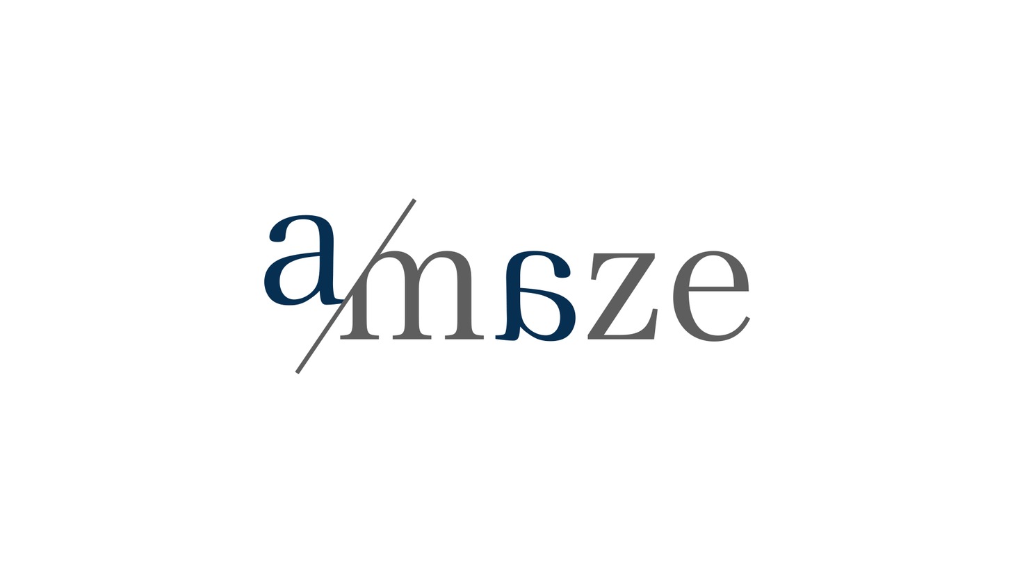 a/maze（アメイズ）のロゴ。