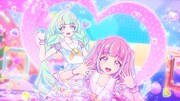 「劇場版アイカツプラネット！」の場面カット。 (c)2022 BNP/AIKATSU PLANET THE MOVIE
