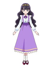 菓彩あまね（CV：茅野愛衣）。