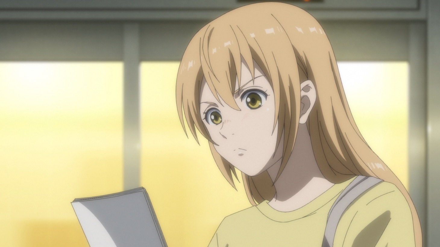 TVアニメ「アオアシ」第13話の場面カット。