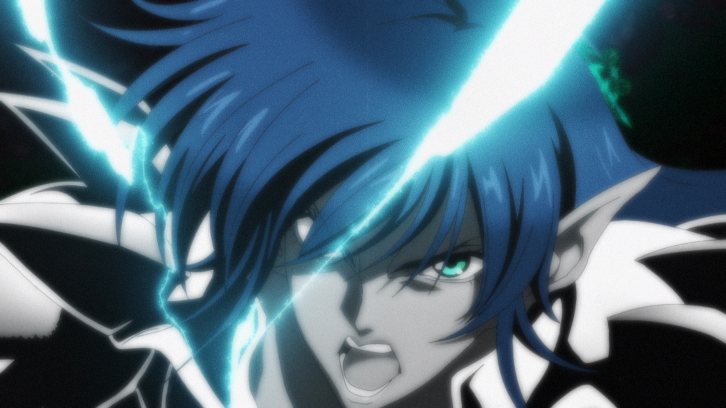アニメ「BASTARD!!―暗黒の破壊神―」ノンクレジットオープニング映像より。