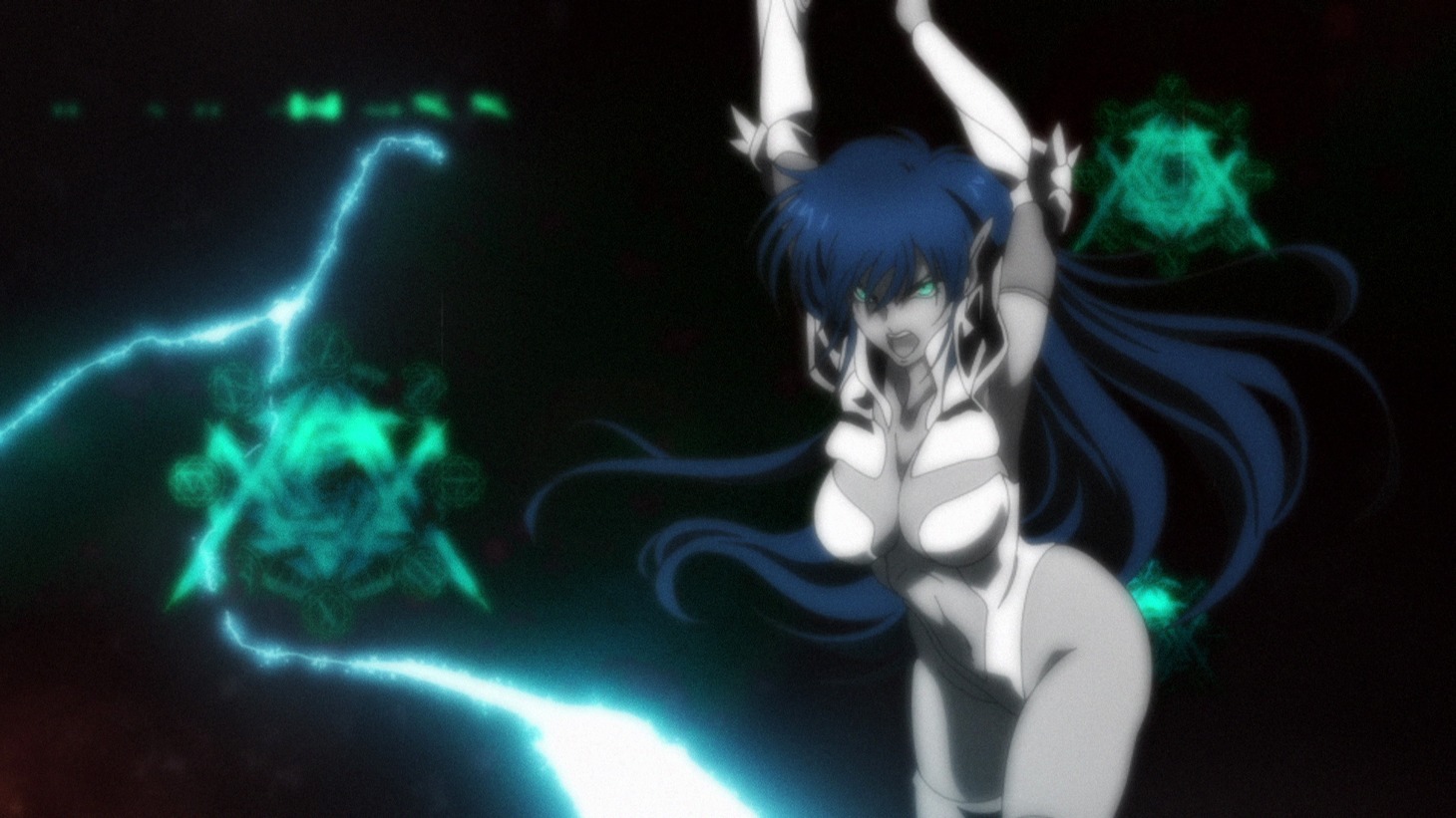 アニメ「BASTARD!!―暗黒の破壊神―」ノンクレジットオープニング映像より。