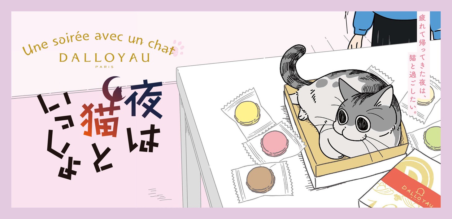 ダロワイヨとのコラボビジュアル。