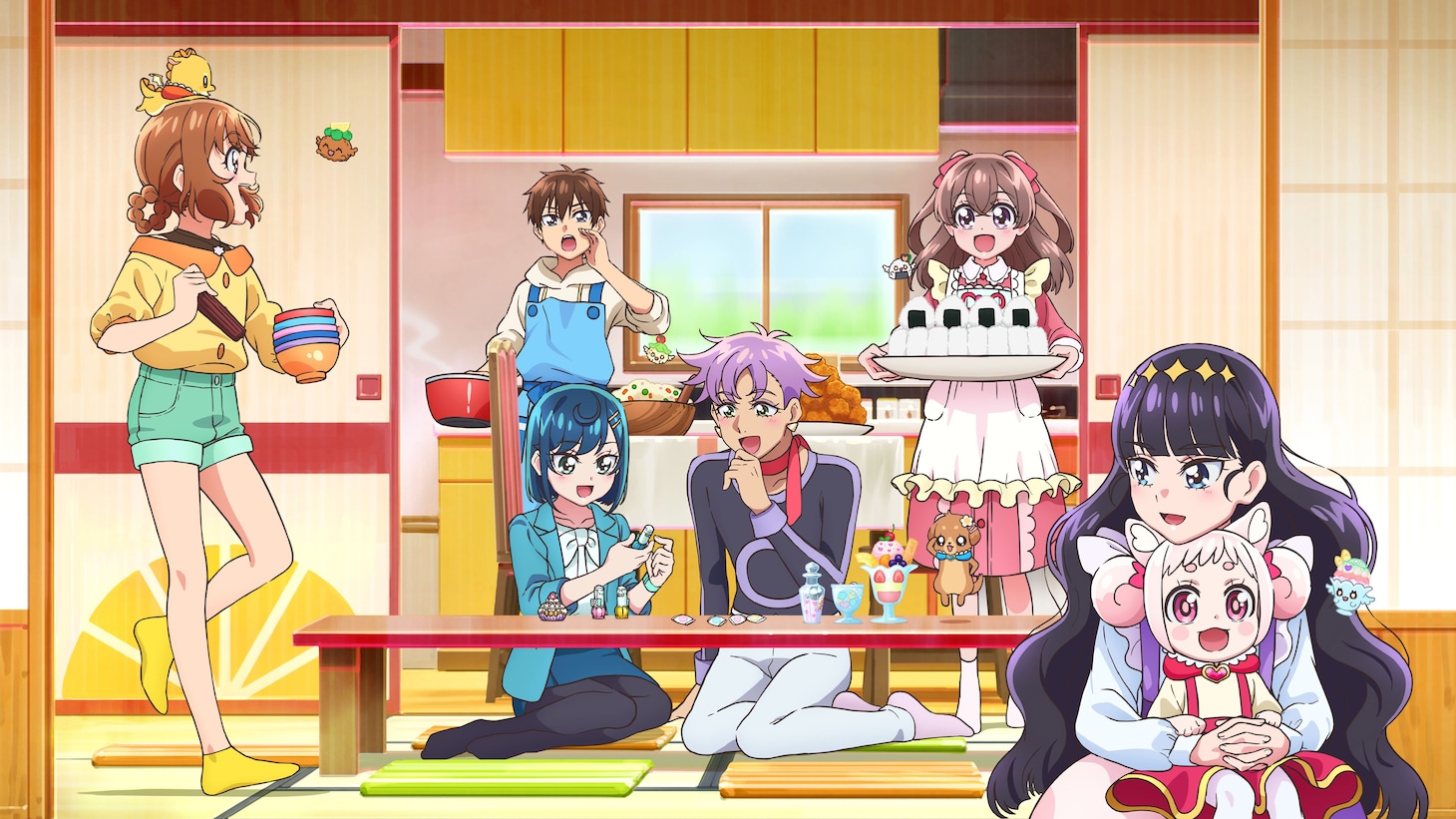 「デリシャスパーティ♡プリキュア」新スチール