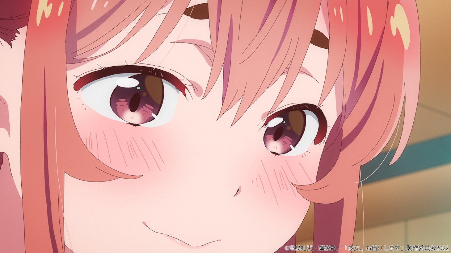 TVアニメ「彼女、お借りします」第2期の第13話の場面カット。