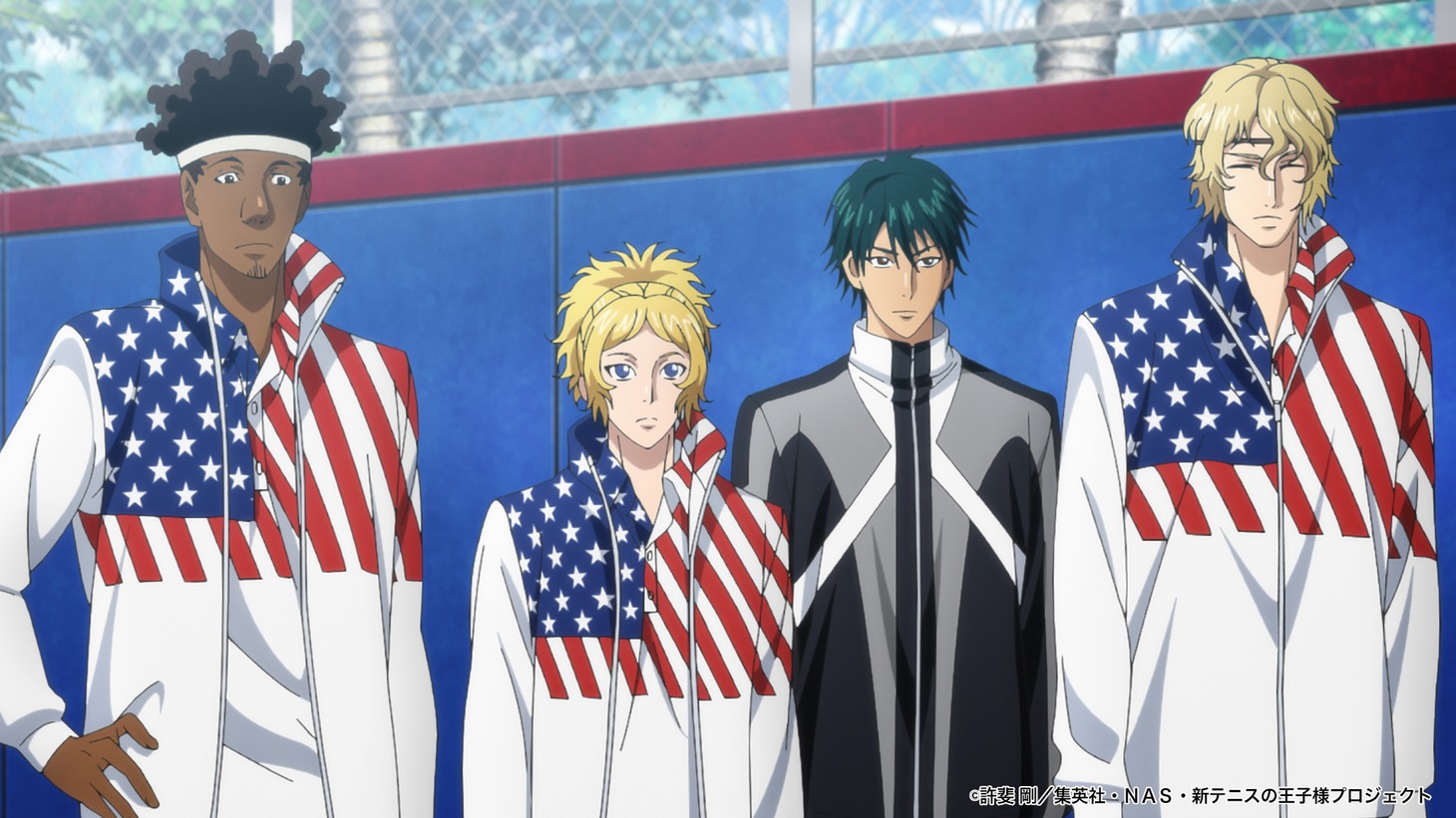 TVアニメ「新テニスの王子様 U-17 WORLD CUP」第1話の先行カット。
