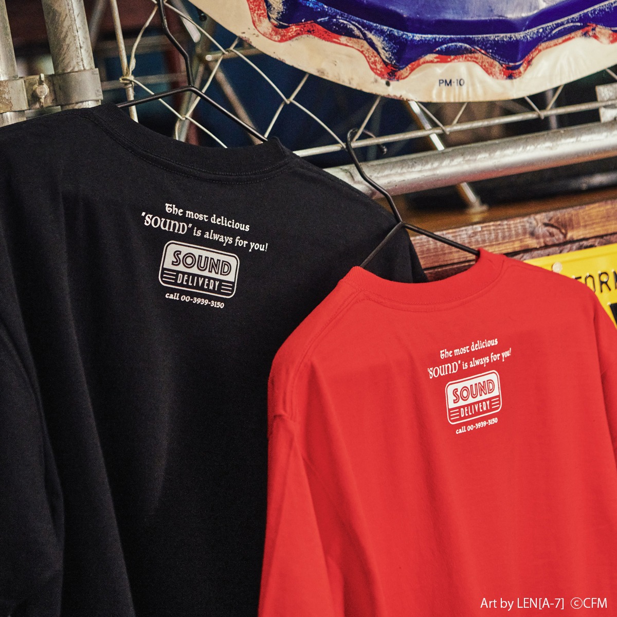 「初音ミク SOUND DELIVERY デリバリースタッフTシャツ」