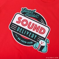 「初音ミク SOUND DELIVERY デリバリースタッフTシャツ」