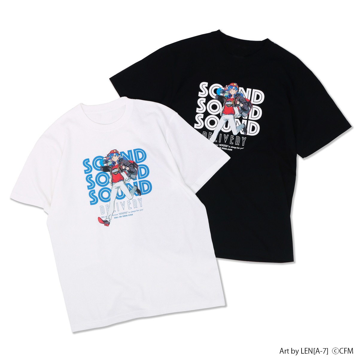 「初音ミク SOUND DELIVERY イラストTシャツ」