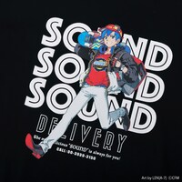 「初音ミク SOUND DELIVERY イラストTシャツ」