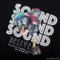 「初音ミク SOUND DELIVERY イラストTシャツ」