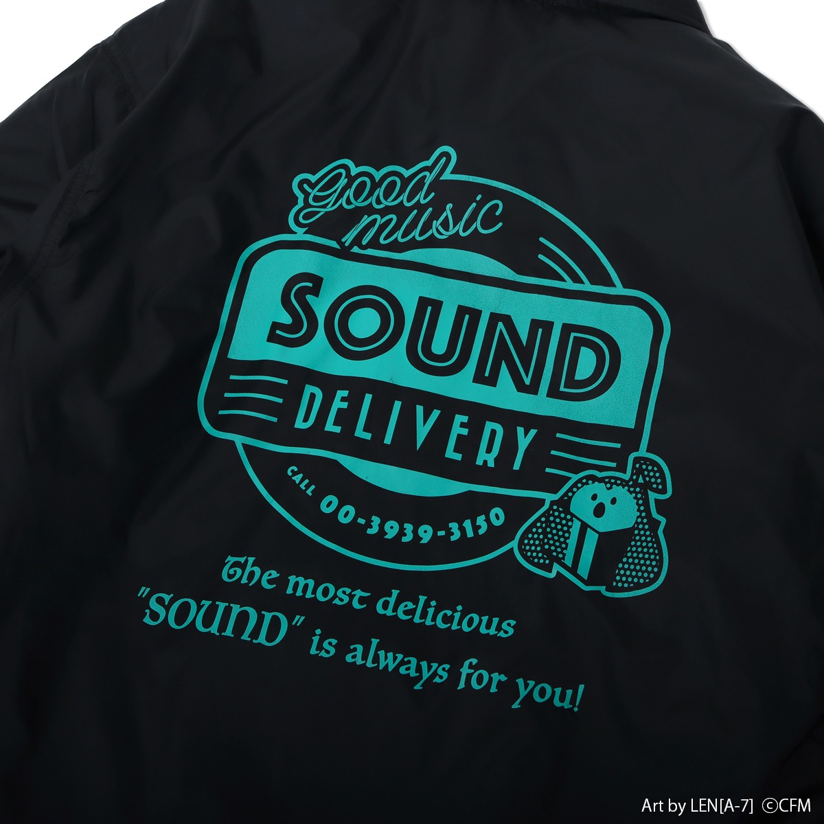 「初音ミク SOUND DELIVERY コーチジャケット」