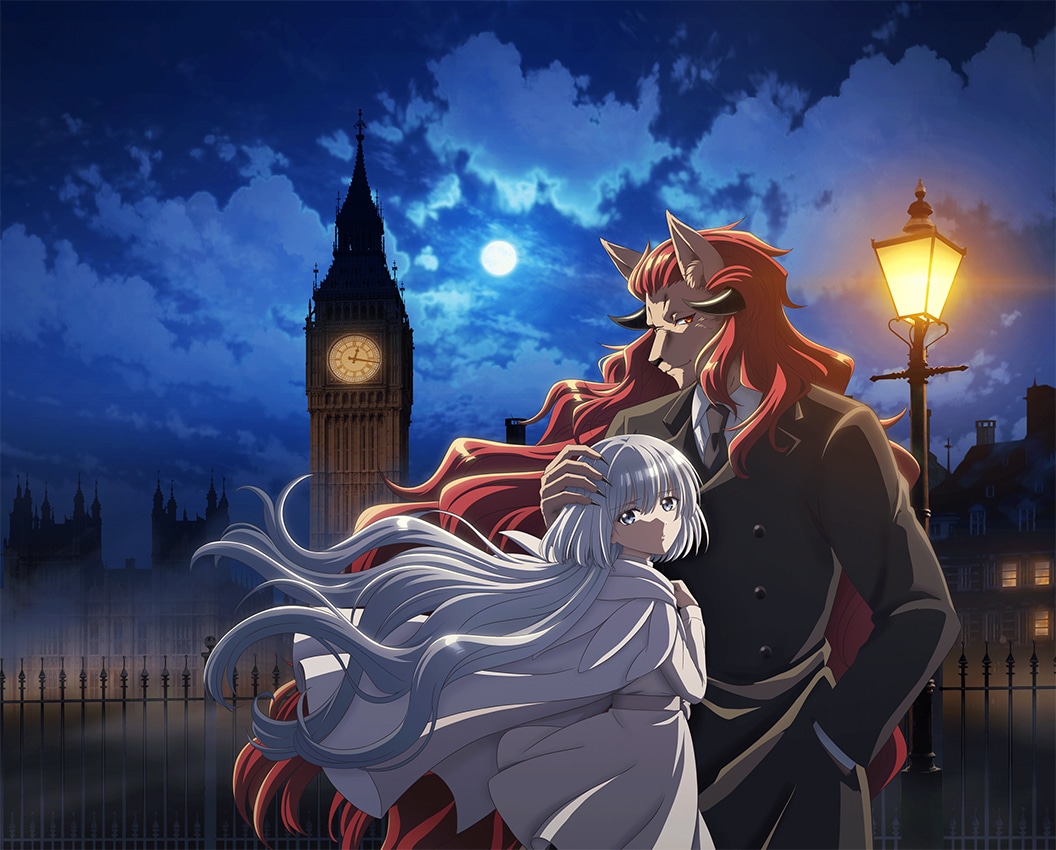 アニメ「ノケモノたちの夜」ティザービジュアル (c)星野 真・小学館/「ノケモノたちの夜」製作委員会