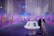 「美少女戦士セーラームーン ミュージアム」より。(c)Naoko Takeuchi