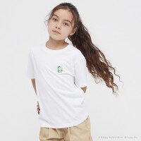 「KIDS ドラえもん サステナモード クルーネックTシャツ（半袖・リラックスフィット）」