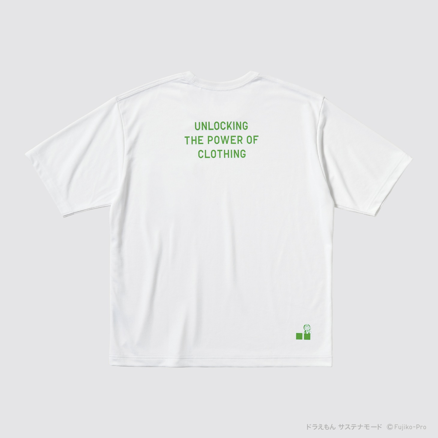 「ドラえもん サステナモード クルーネックTシャツ（半袖）」