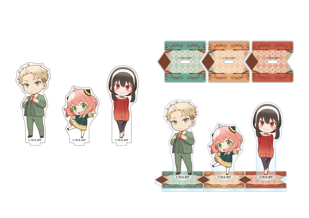 「『SPY×FAMILY』ちびキャラアクリルスタンドセット」