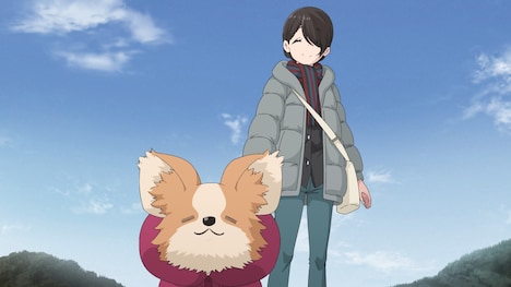 映画「ゆるキャン△」の新規場面カット。