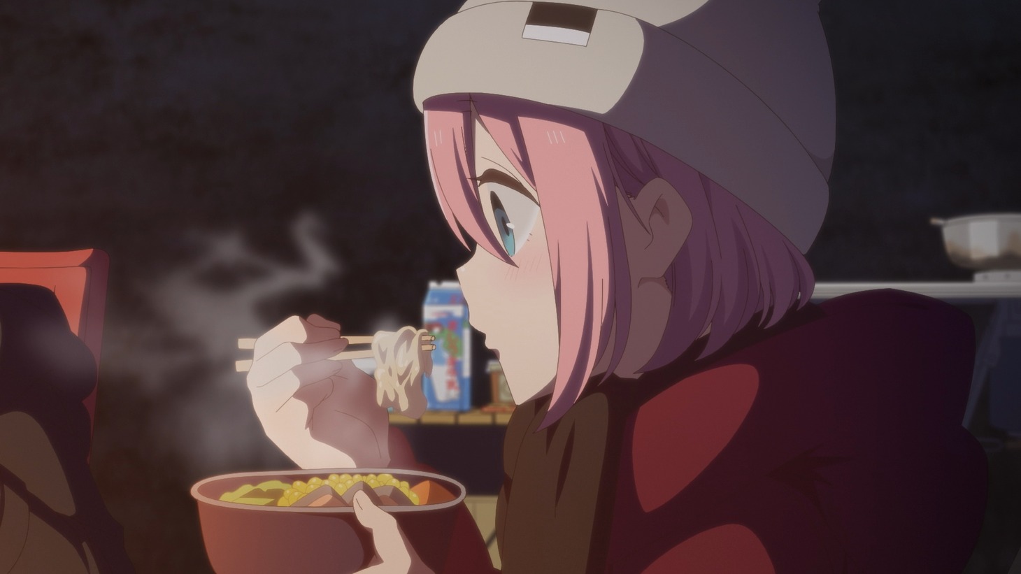 映画「ゆるキャン△」の新規場面カット。