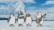 スピンオフショートアニメ「『はたペンギン』～日本デビュー編～」より。