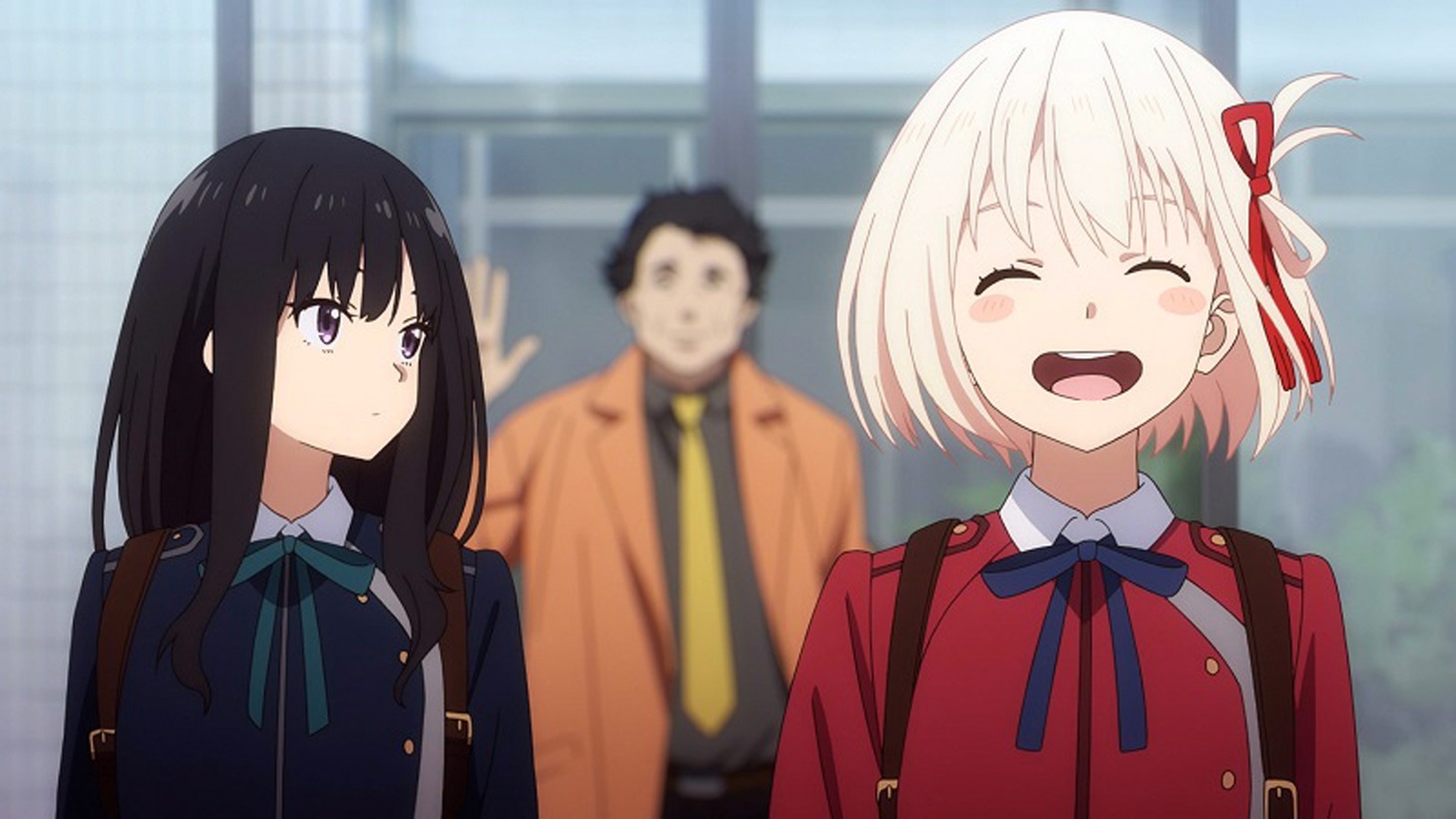 TVアニメ「リコリス・リコイル」PV第2弾より。
