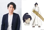 新垣樽助と犬川静六役のキャラクタービジュアル。
