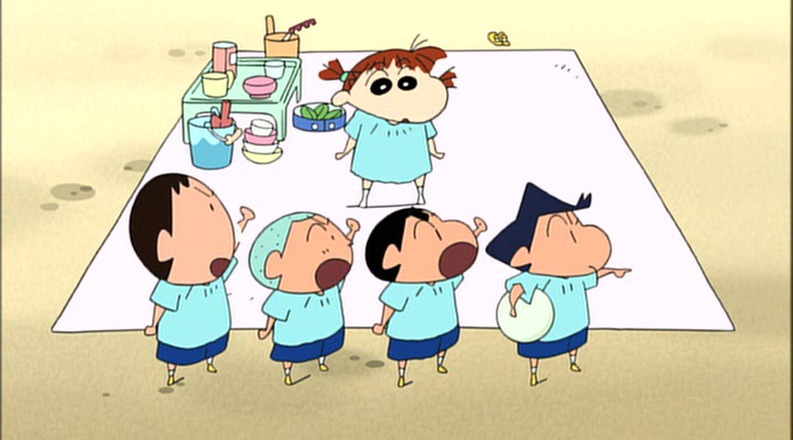 「ネネちゃんの相手は大変だゾ」より。 (c)臼井儀人／双葉社・シンエイ・テレビ朝日・ADK