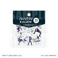 フレークシールのサンプル画像。