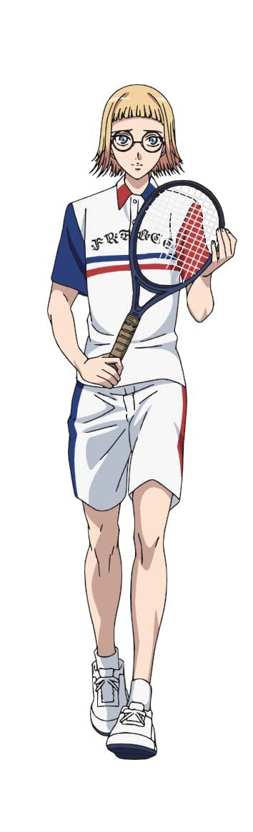 ジョナタン・サン・ジョルジュ （CV：小林ゆう）。小柄な選手で、ずば抜けた頭脳で相手選手のデータを読む。エドガーのことを信頼しており、彼のアートに染まり、プレイスタイルや性格までも変えることが可能。
