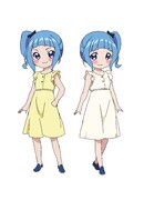 左が高橋りね、右が高橋みき（CV：千春）。