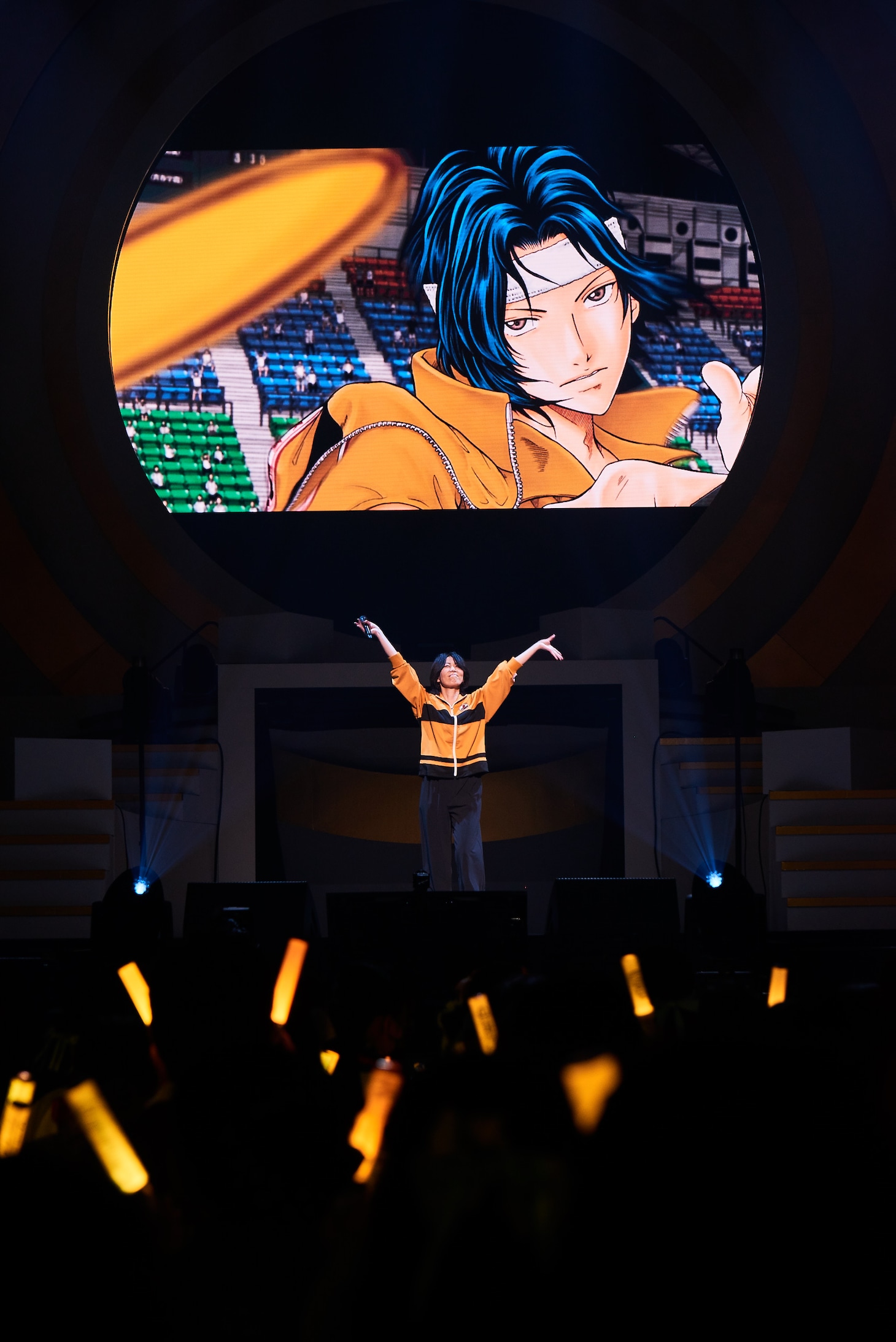 TAKESHI KONOMI Presents「テニプリ☆ソニック2022 -おてふぇす in 日本武道館-」の様子。