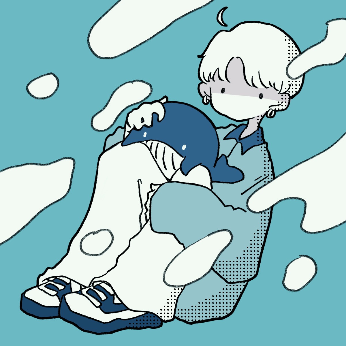 くじらのアイコン。
