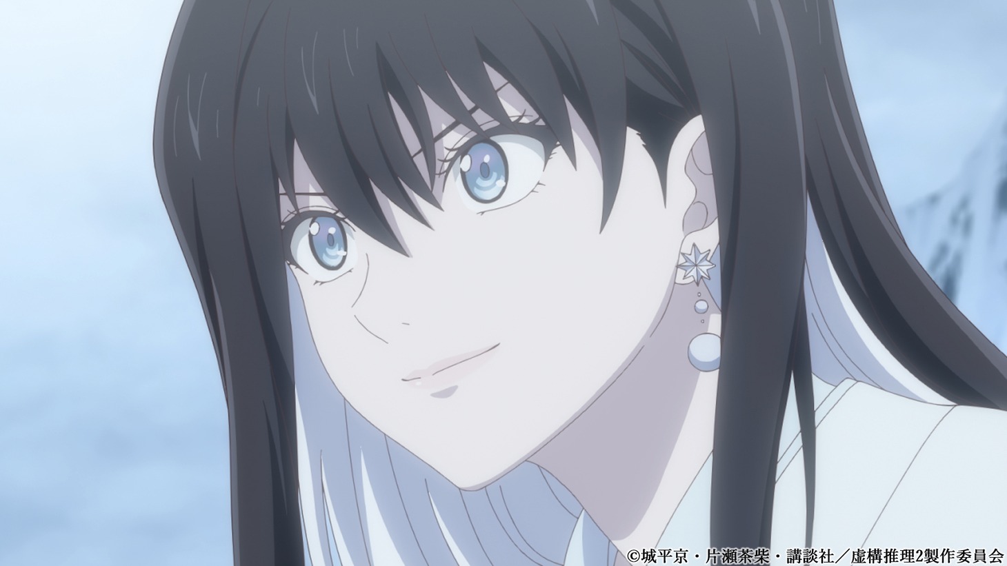 TVアニメ「虚構推理 Season2」第2弾PVより。(c)城平京・片瀬茶柴・講談社／虚構推理2製作委員会